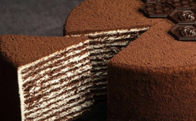 #F20. Chocolate honey cake