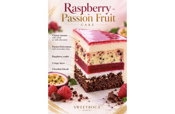 Flavors mousse cake