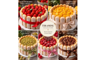 Tiramisu Collection Five Flavours