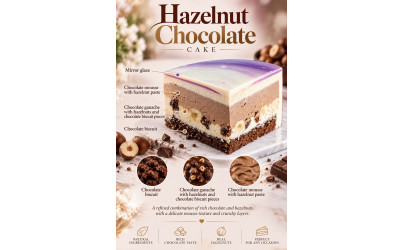 Hazelnut Chocolate Cake